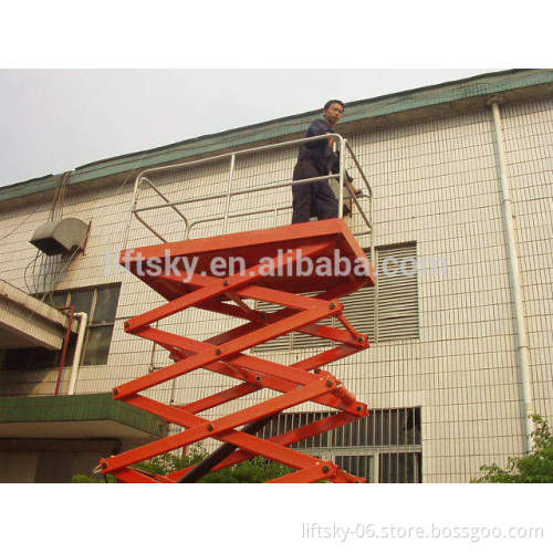7000mm sissor lift pods for 150kg Model SJY0.15-7.0